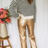 Aude Pants Gold