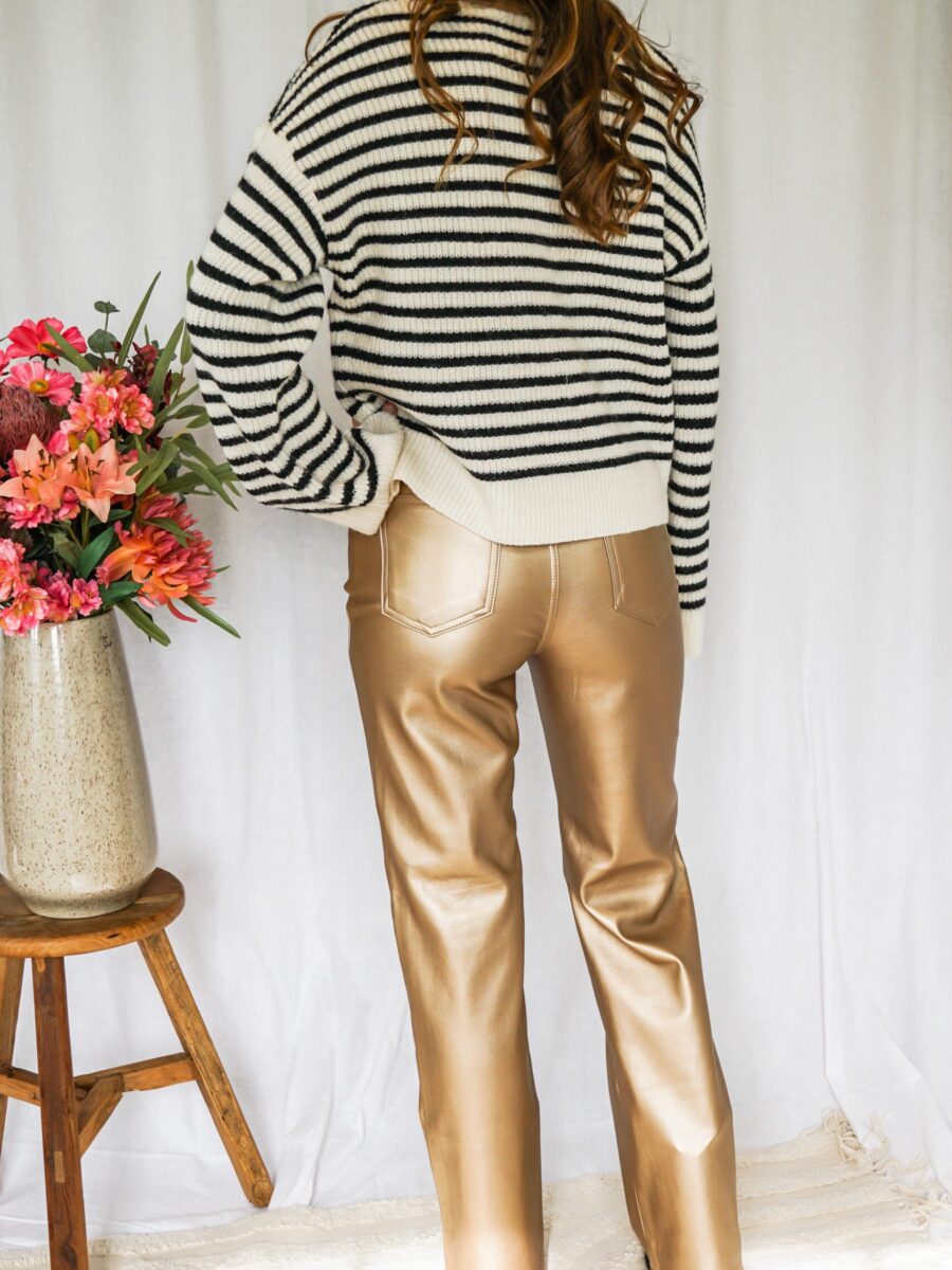 Aude Pants Gold
