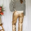 Aude Pants Gold