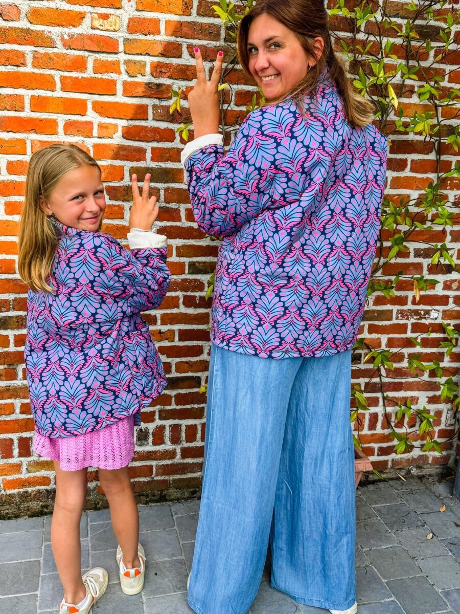 Odile Jacket Blue Mini