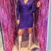 Sara Dress Purple
