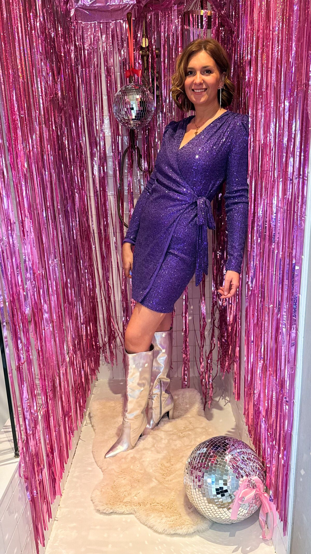 Sara Dress Purple
