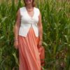 Gaelle Skirt Orange