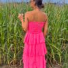 Harper Dress Fluo Pink
