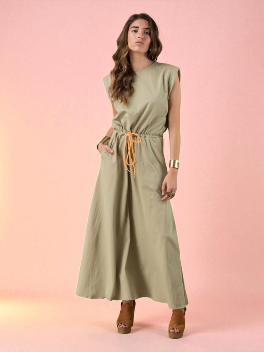 Novi Dress Khaki