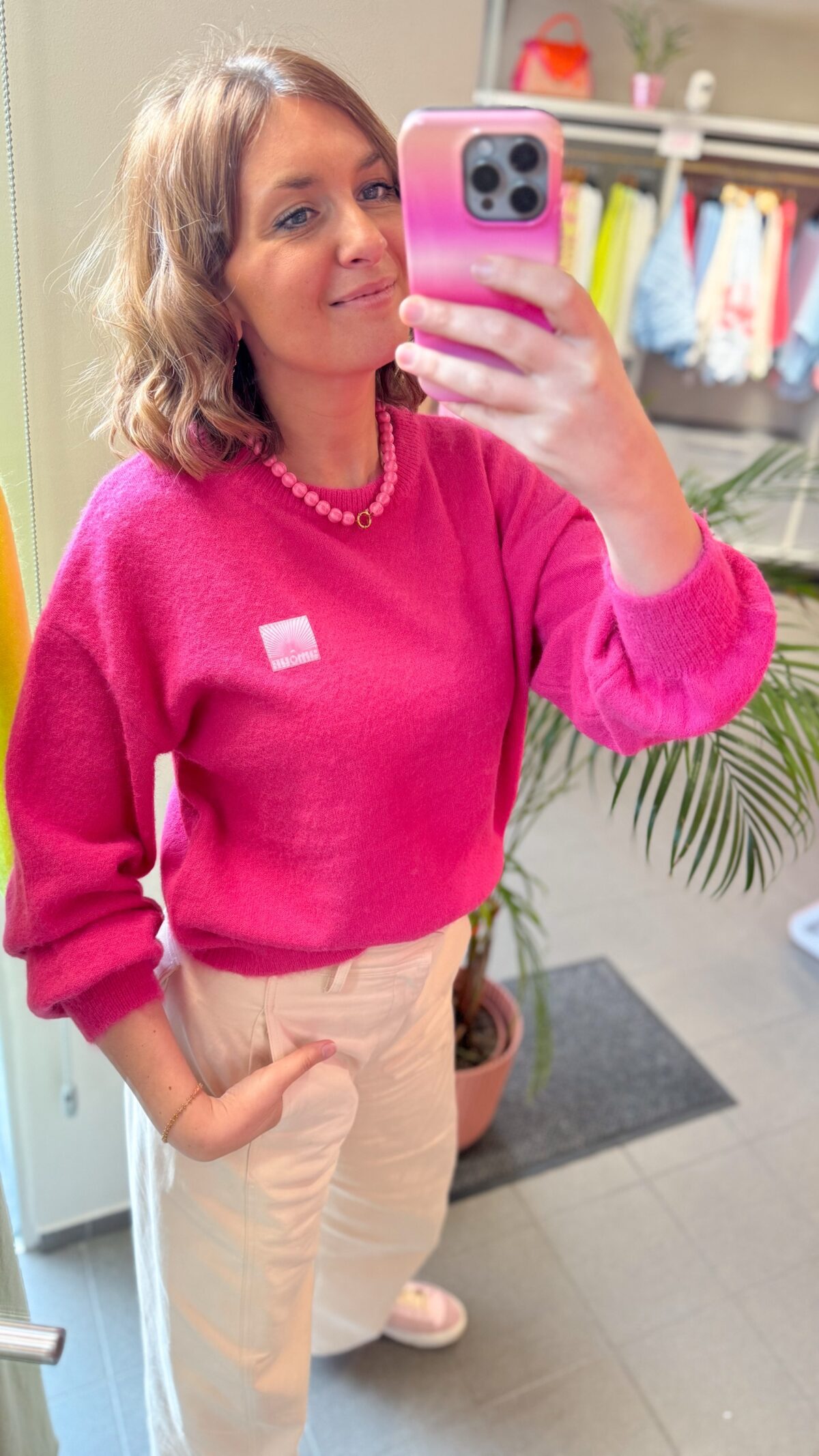 Rory Knit Fuchsia