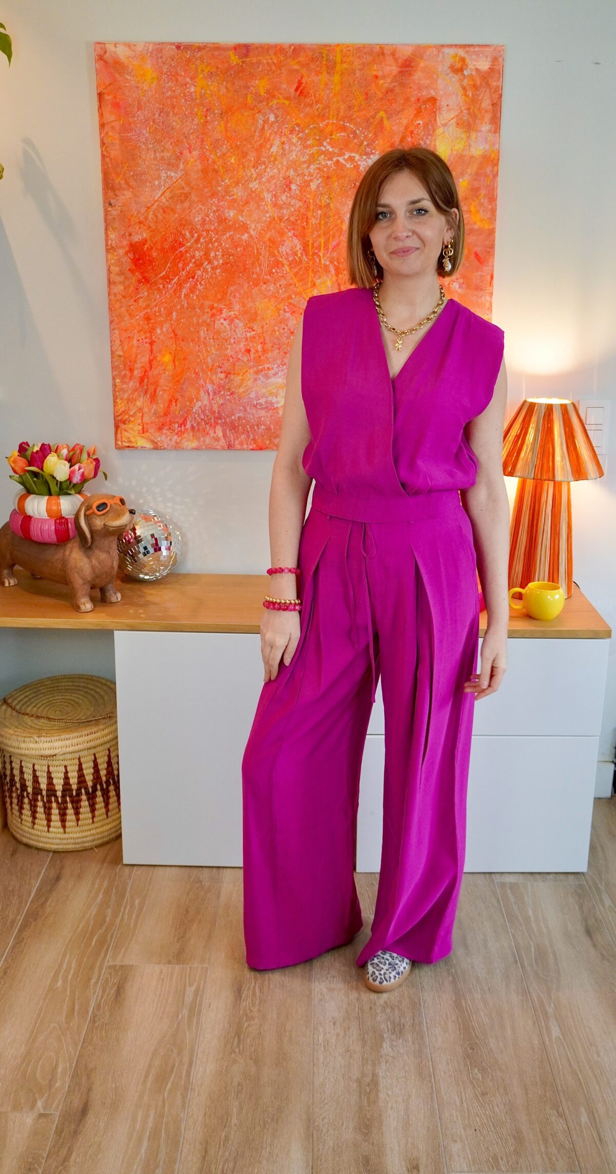 Uma Pants Magenta