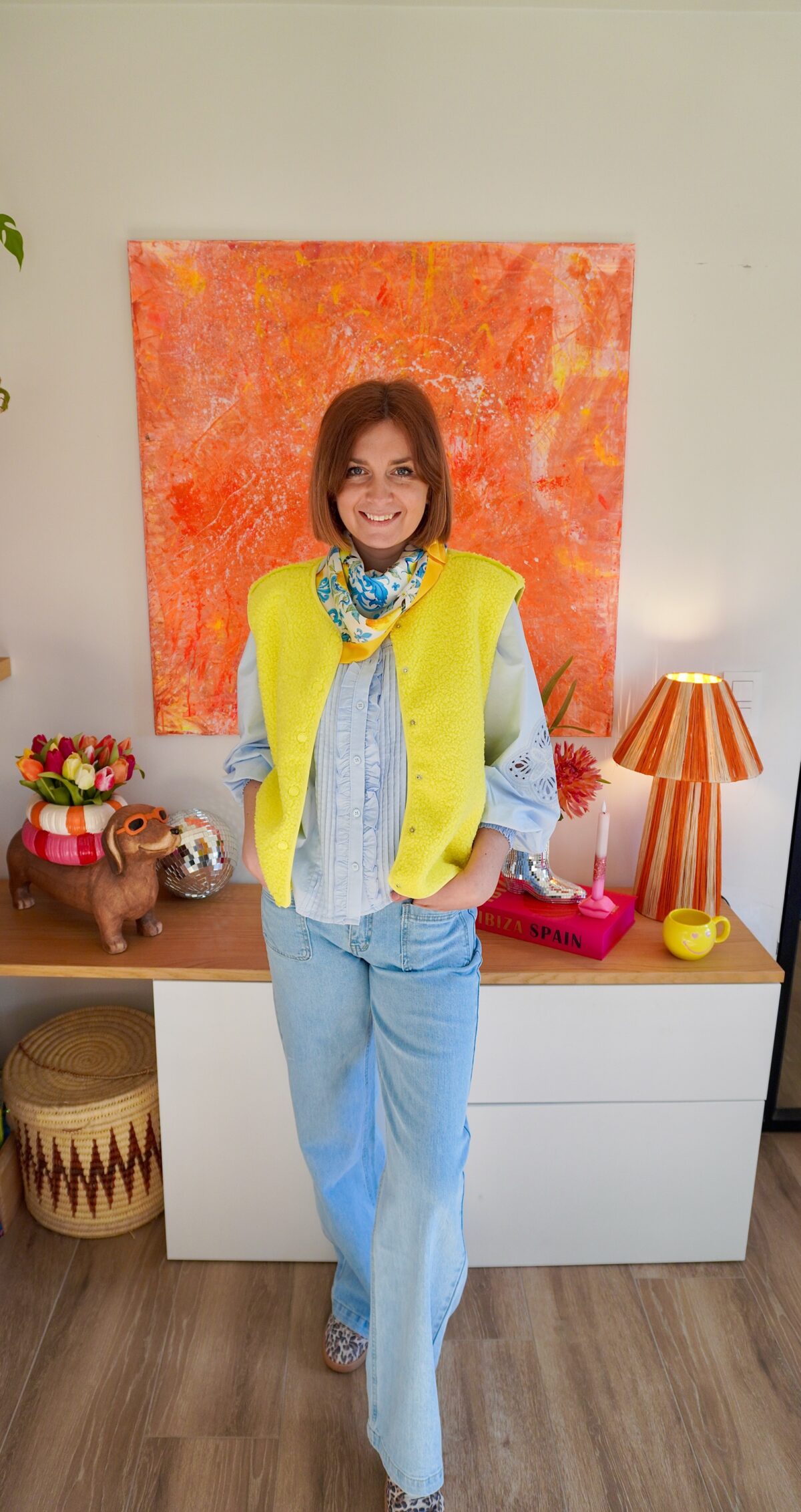 Udo Gilet Neon Yellow