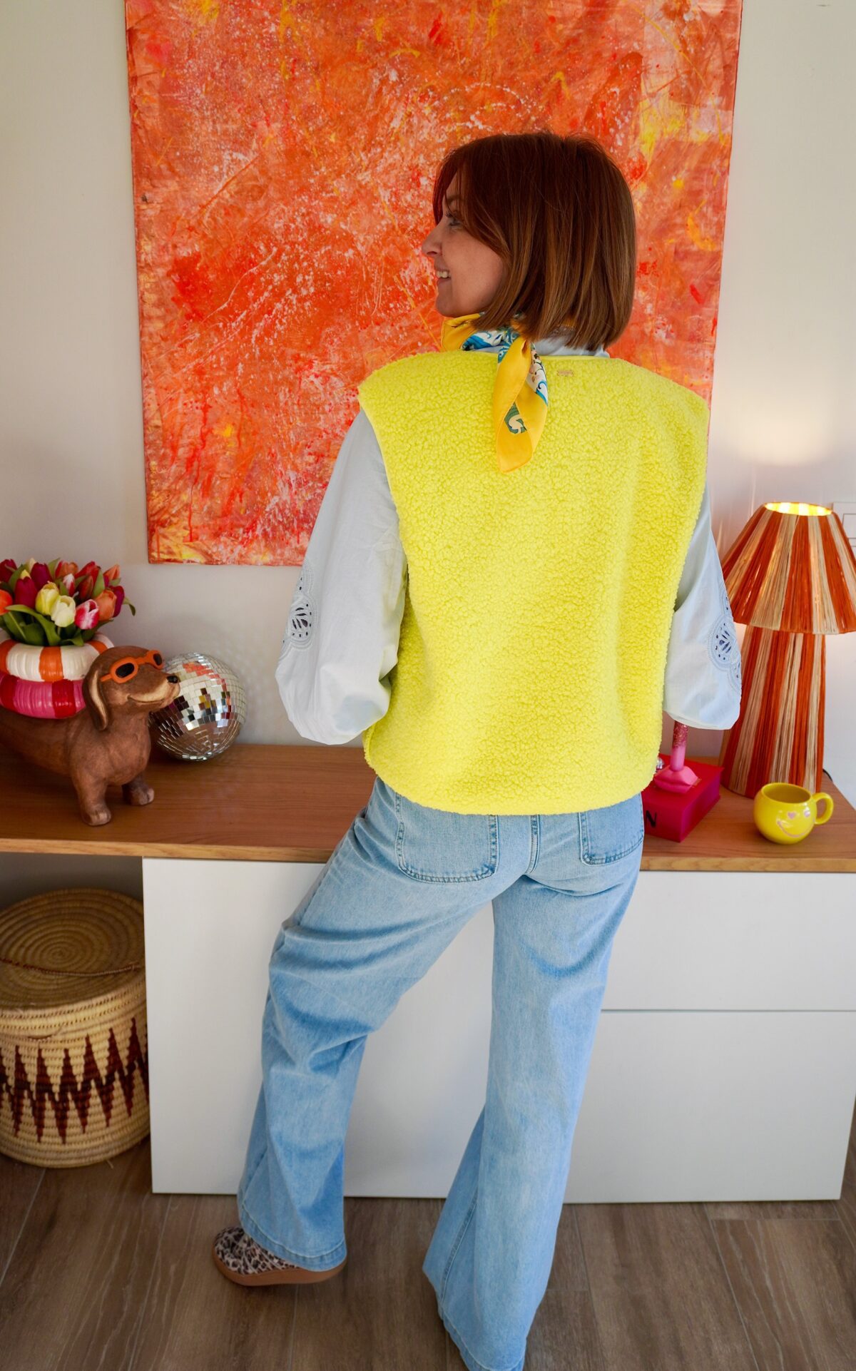 Udo Gilet Neon Yellow