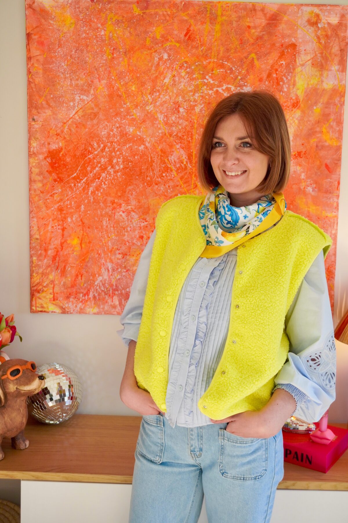 Udo Gilet Neon Yellow