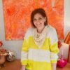 Vienna Knit Ecru/Yellow