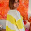 Vienna Knit Ecru/Yellow