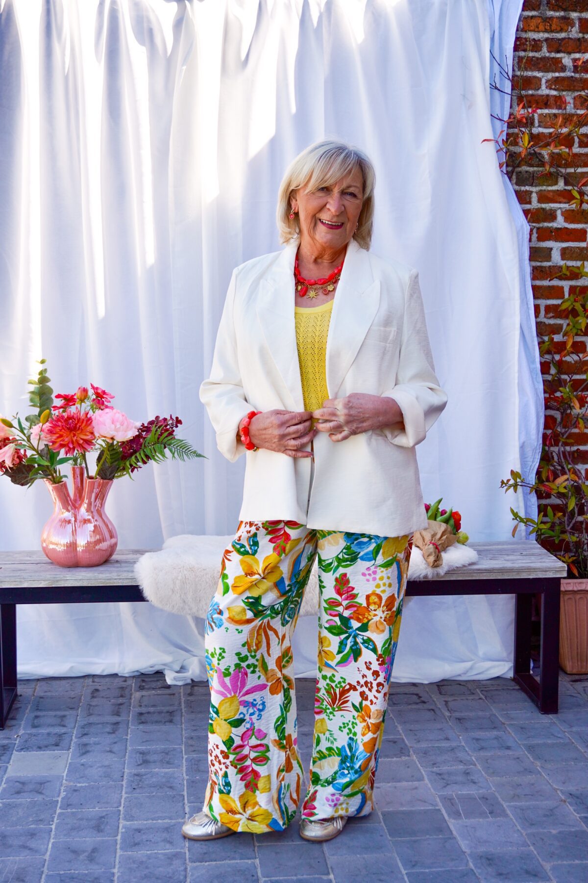Yriana Pants Flower