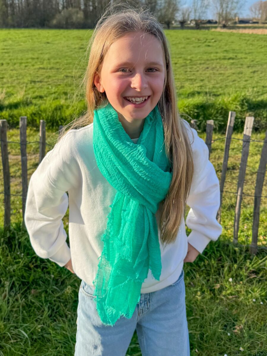 Lara Scarf Seagreen