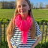 Lara Scarf Neon Pink