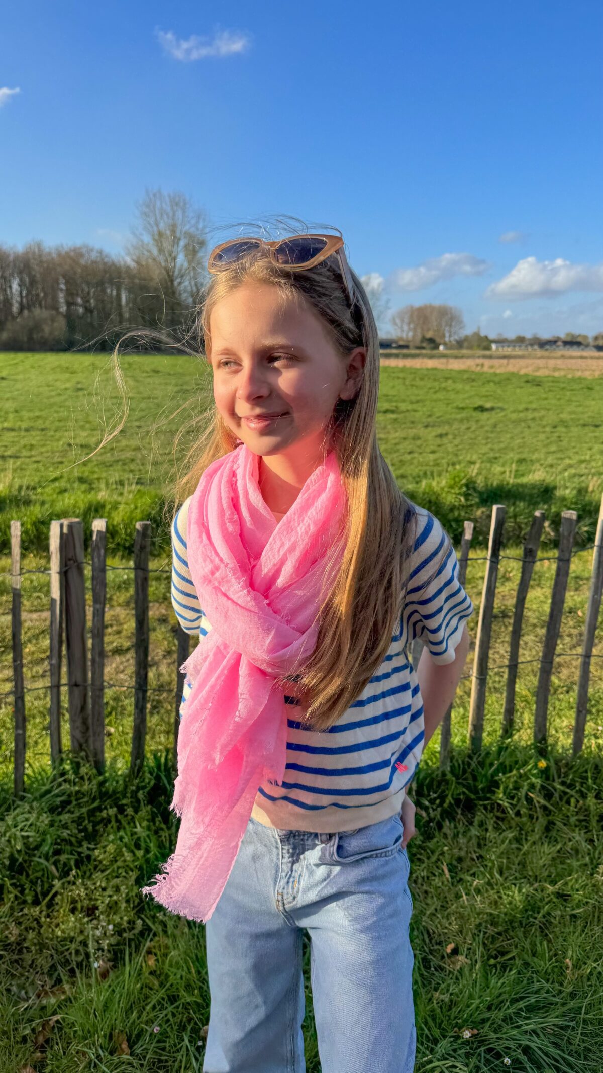 Lara Scarf Baby Pink