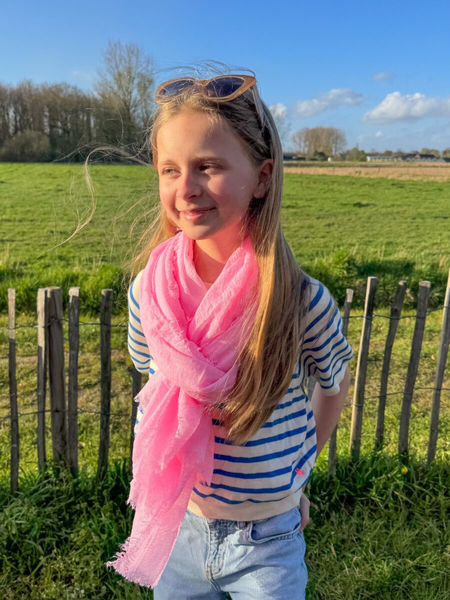 Lara Scarf Baby Pink