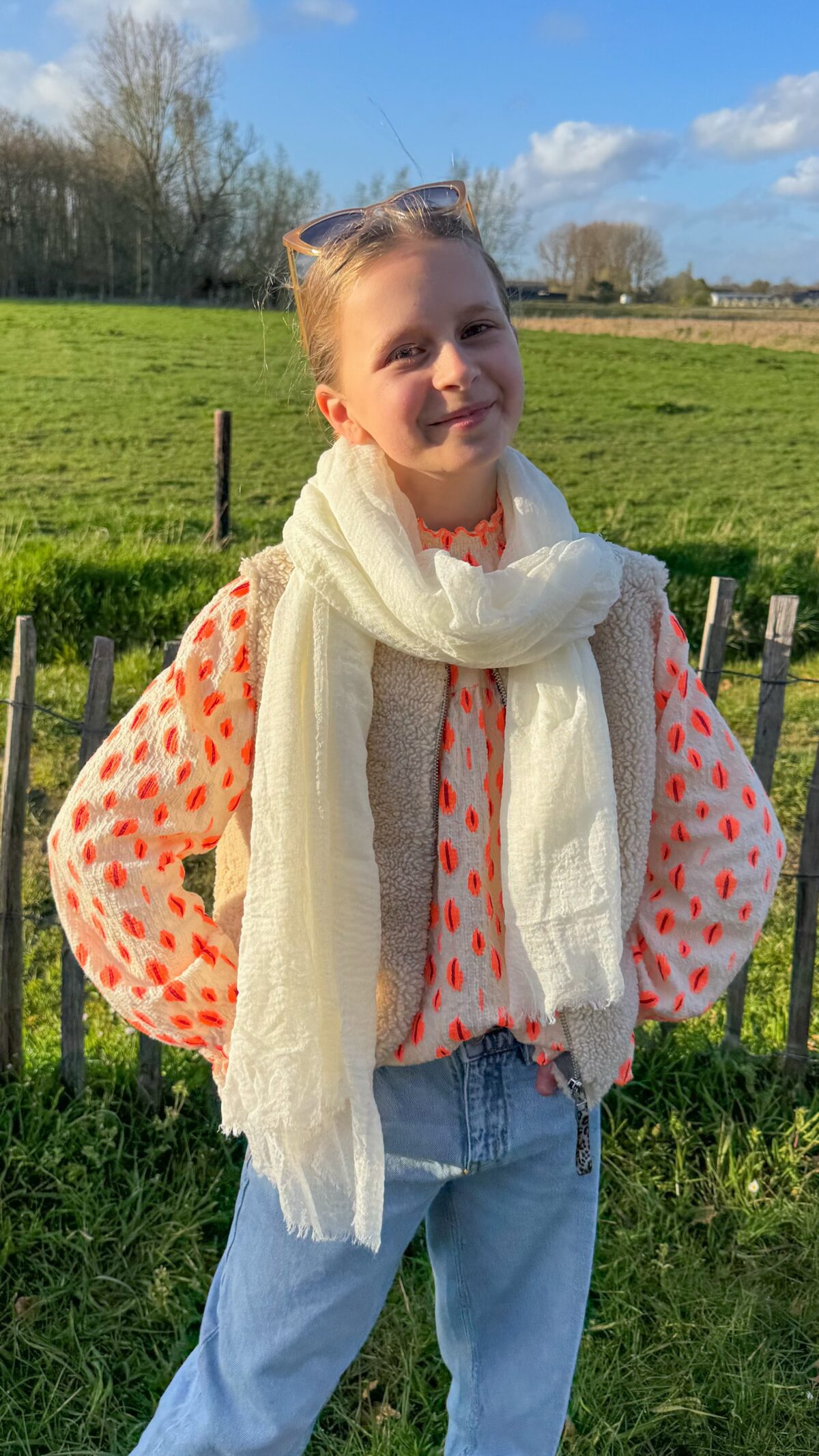 Lara Scarf Cream