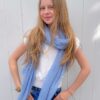 Lara Scarf Jeans Blue