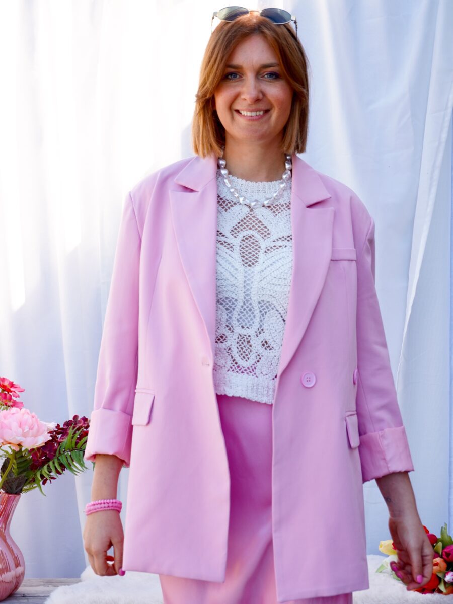 Yuki Blazer Pink