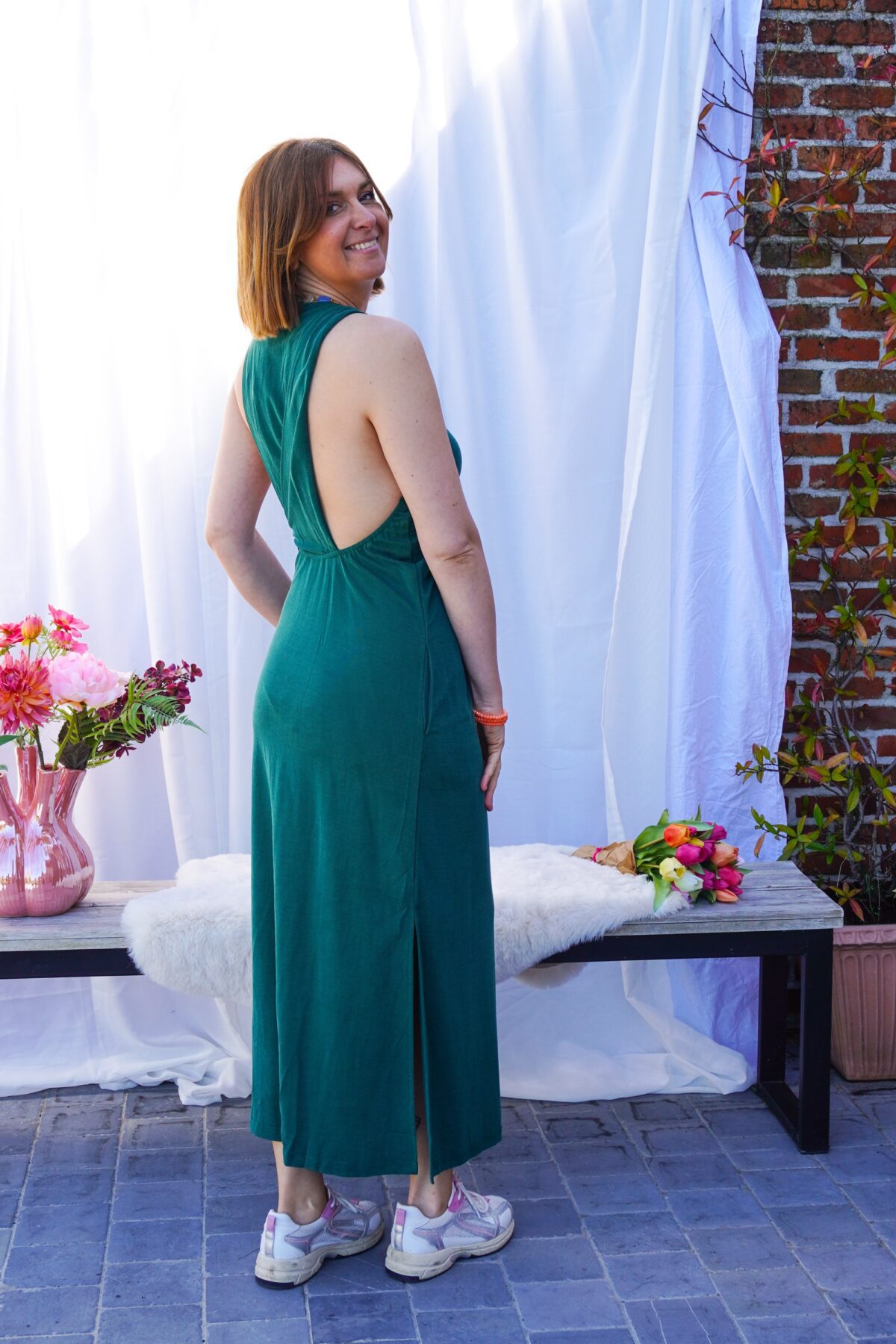 Amani Dress Green