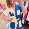 Bibi Playsuit Colorblock