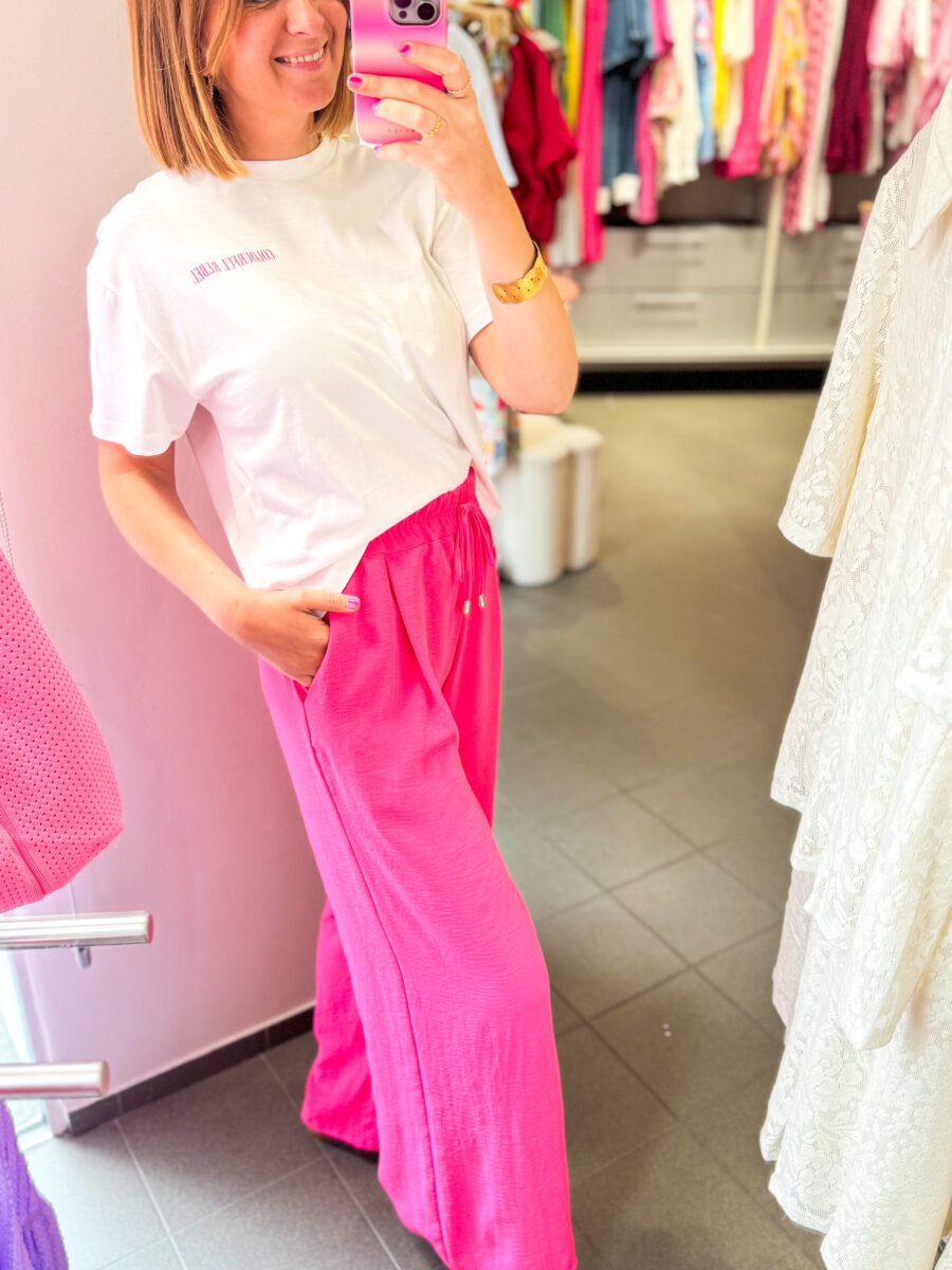 Daisy Pants Fuchsia