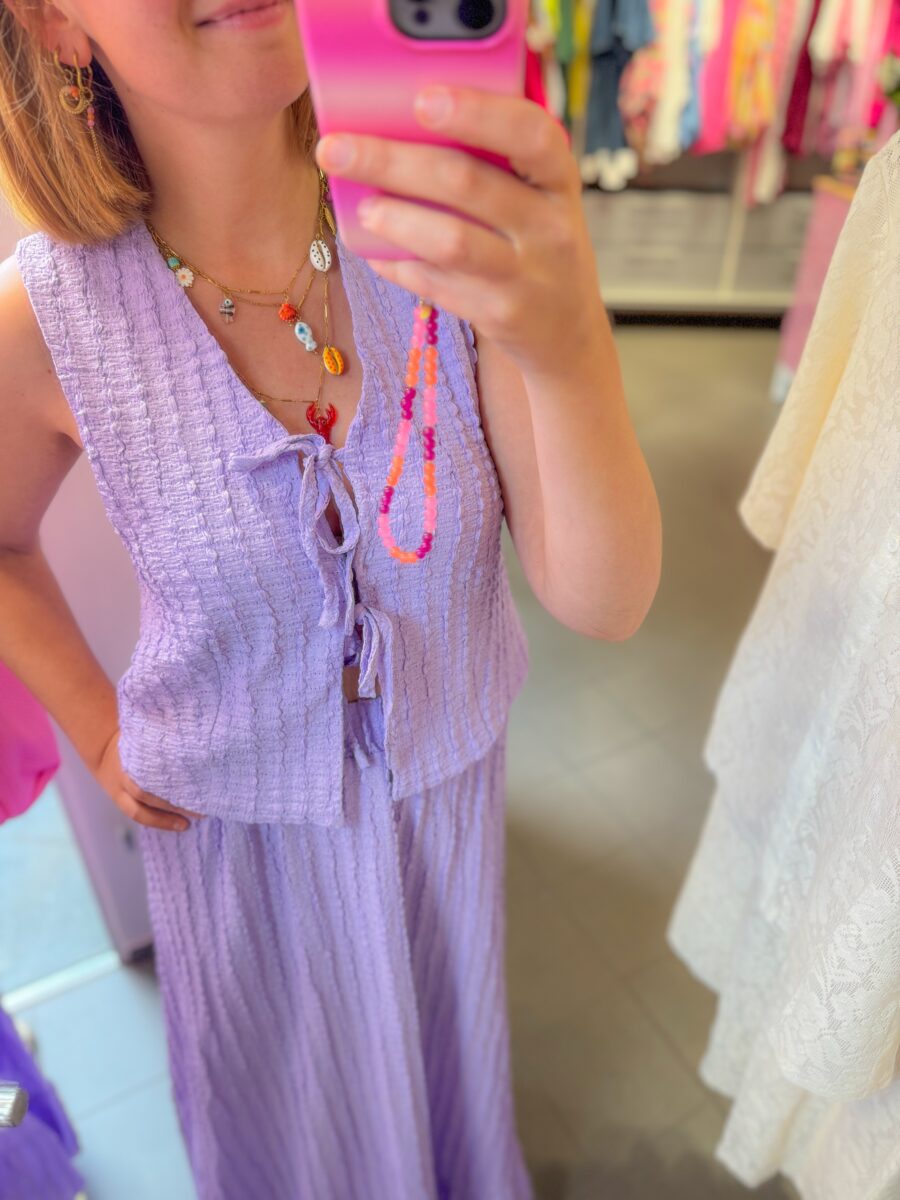 Bowie Gilet Lila