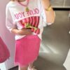 Danira Skirt Fuchsia