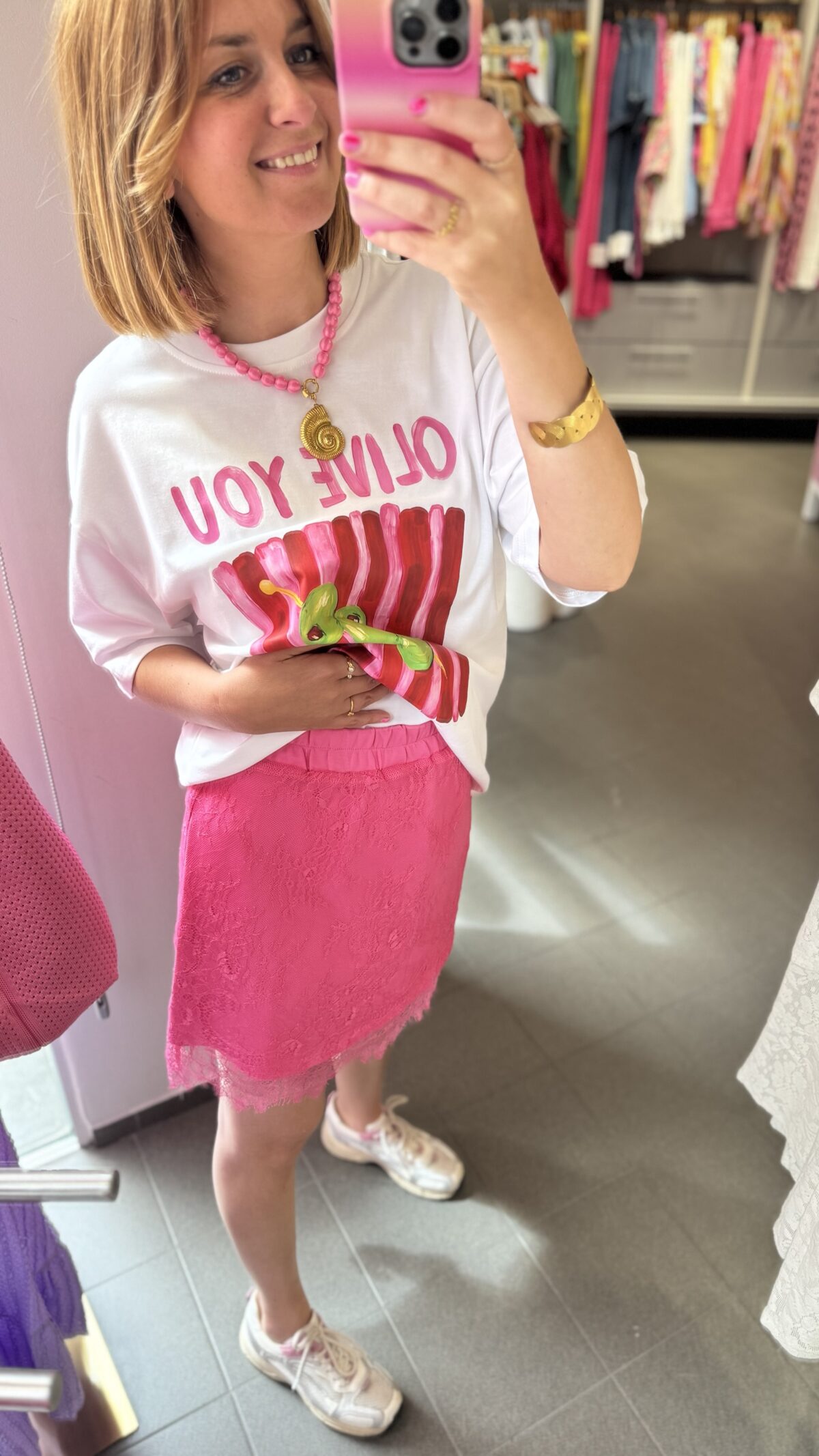 Danira Skirt Fuchsia