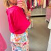 Cleo Top Fuchsia