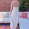 Eva Dress Beige