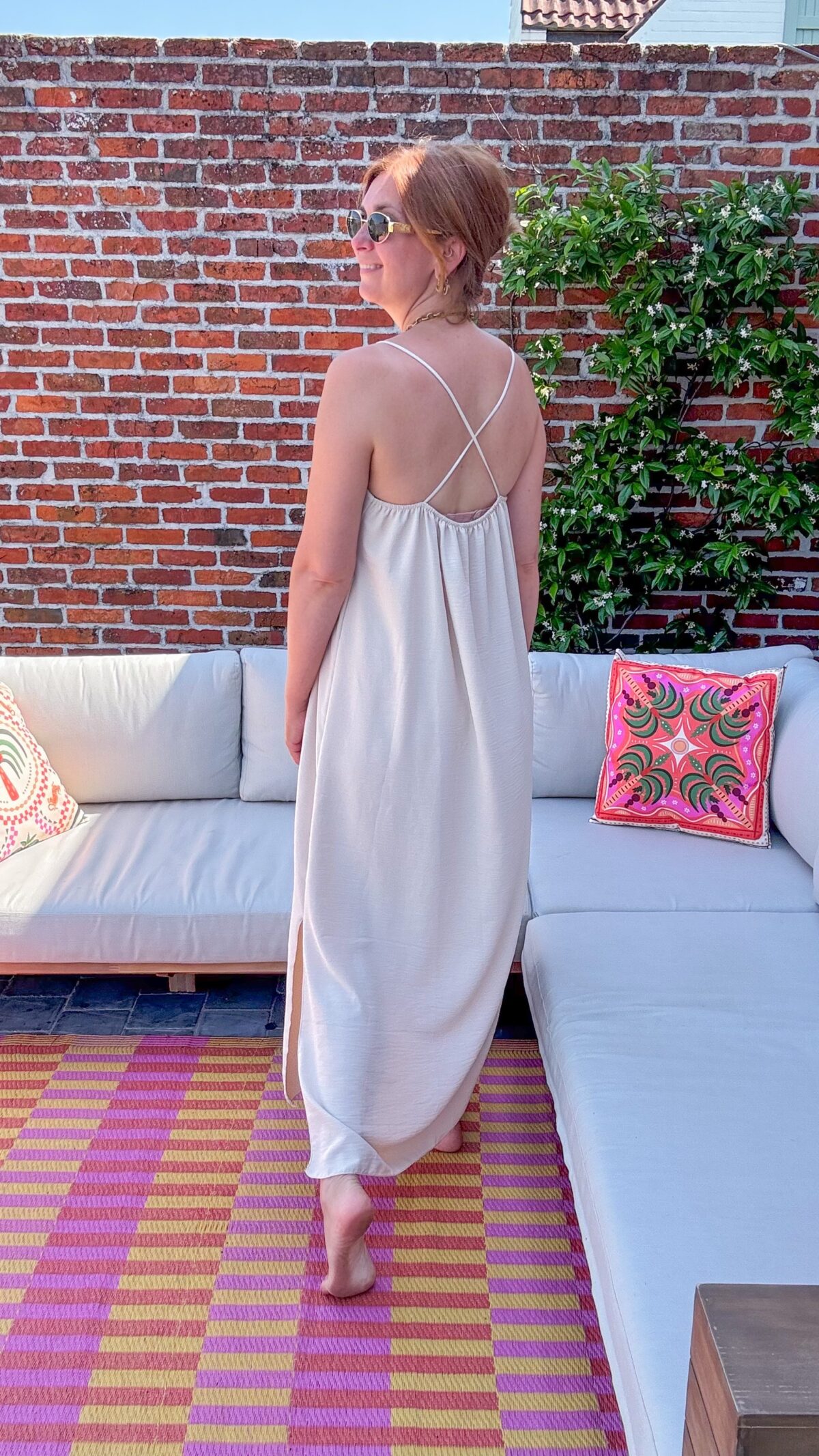 Eva Dress Beige