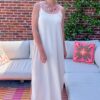 Eva Dress Beige
