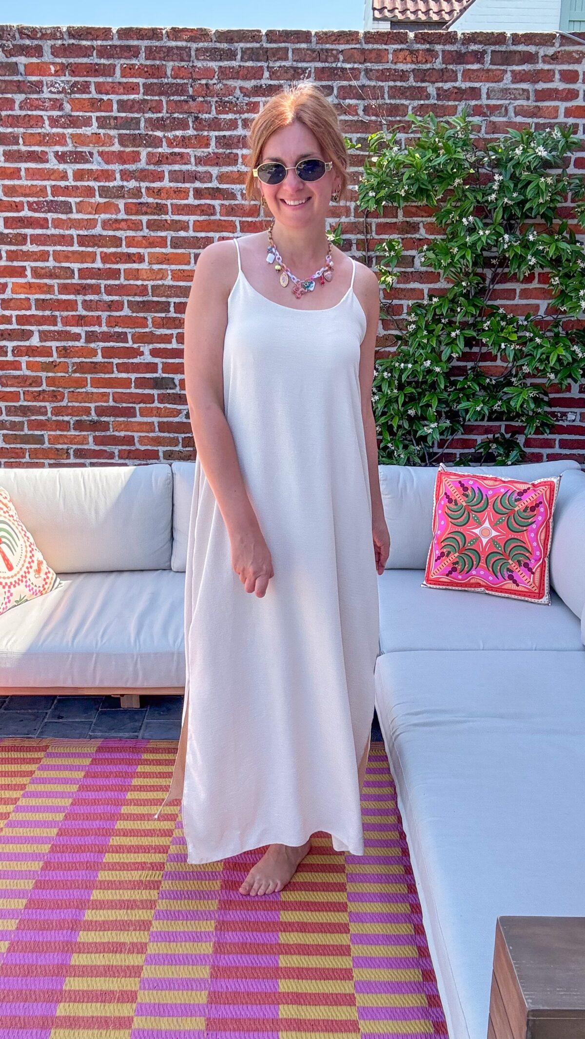 Eva Dress Beige