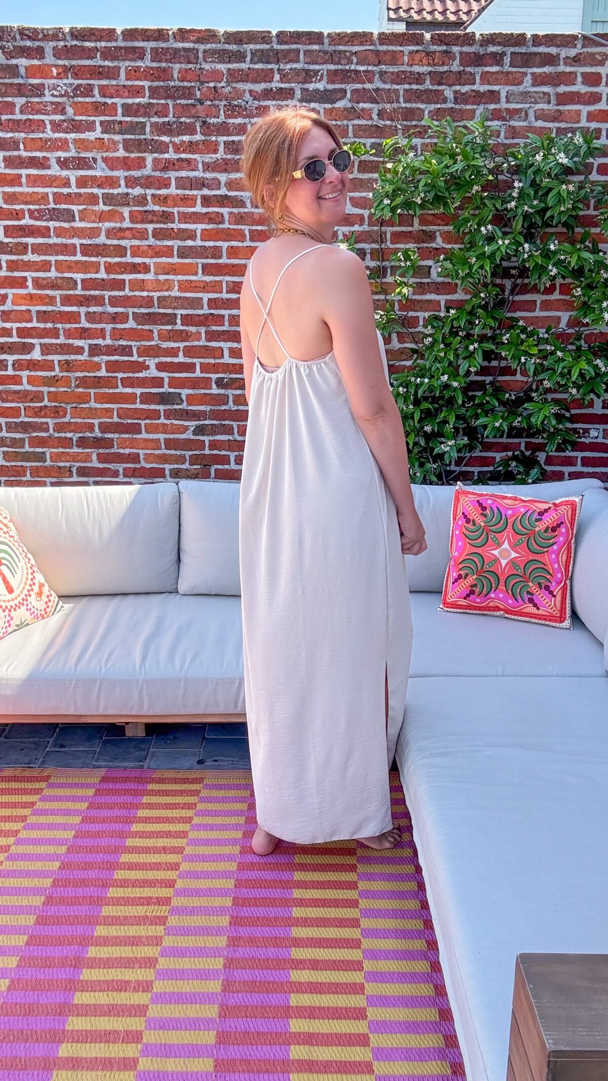 Eva Dress Beige