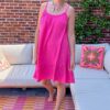Ellie Dress Fuchsia
