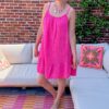 Ellie Dress Fuchsia