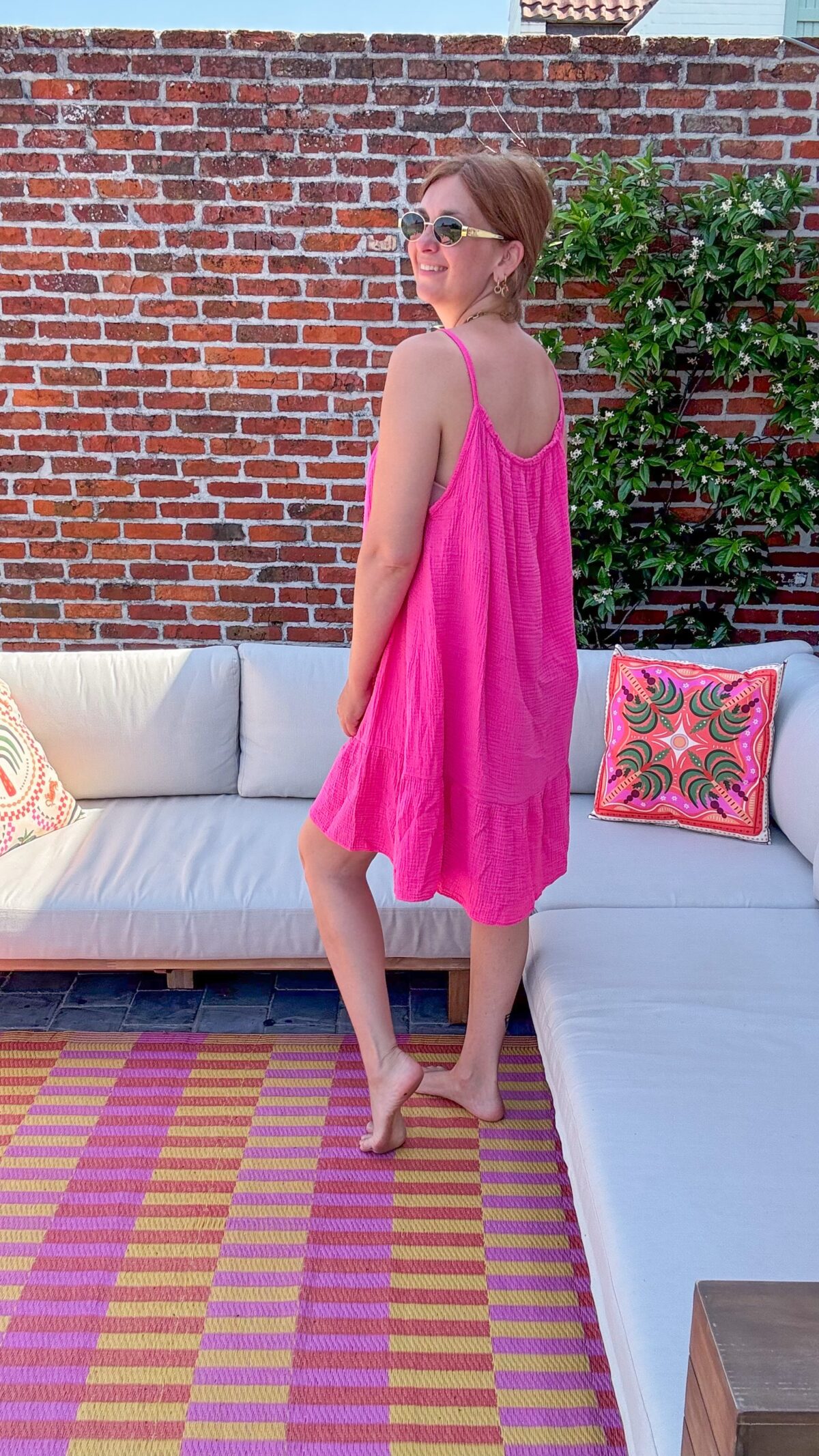 Ellie Dress Fuchsia