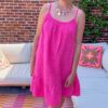 Ellie Dress Fuchsia