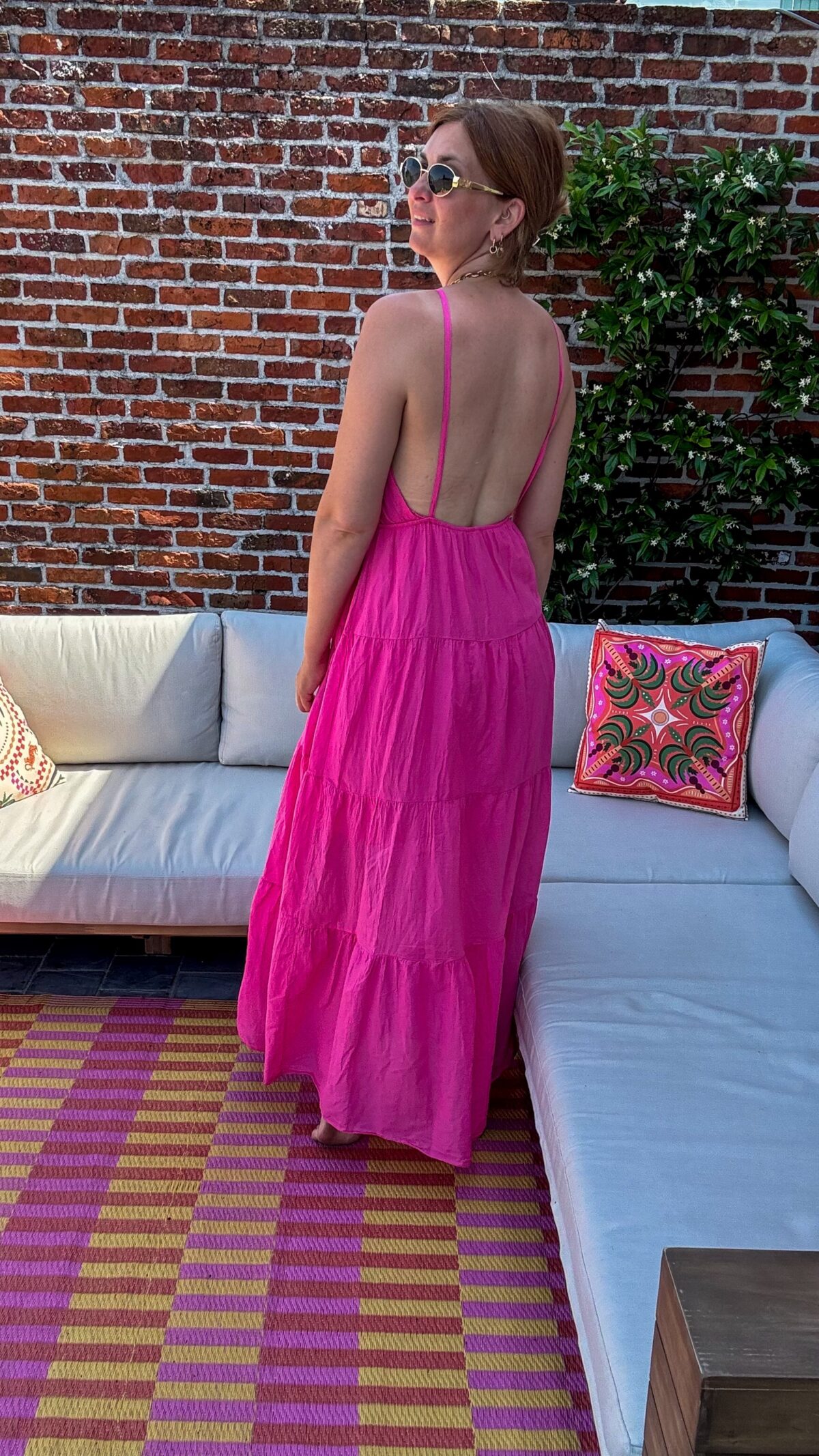 Freya Dress Fuchsia