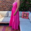 Freya Dress Fuchsia