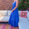 Freya Dress Cobalt