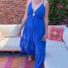 Freya Dress Cobalt