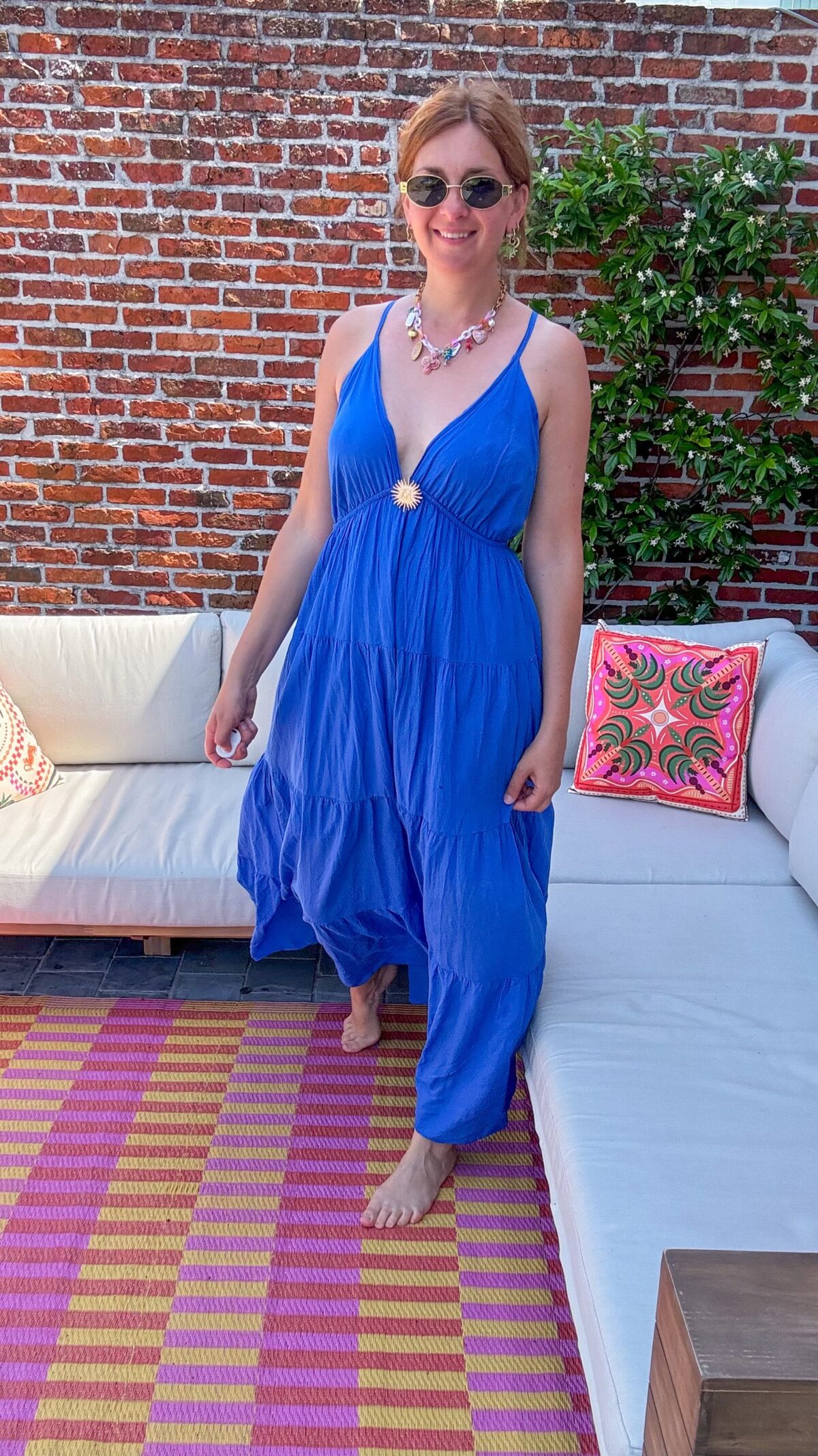 Freya Dress Cobalt