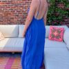 Freya Dress Cobalt