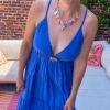 Freya Dress Cobalt