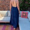 Freya Dress Navy